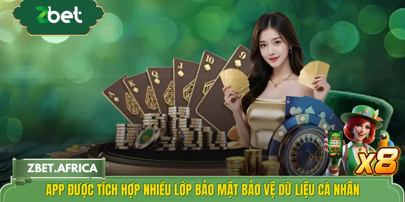 App được tích hợp nhiều lớp bảo mật bảo vệ dữ liệu cá nhân