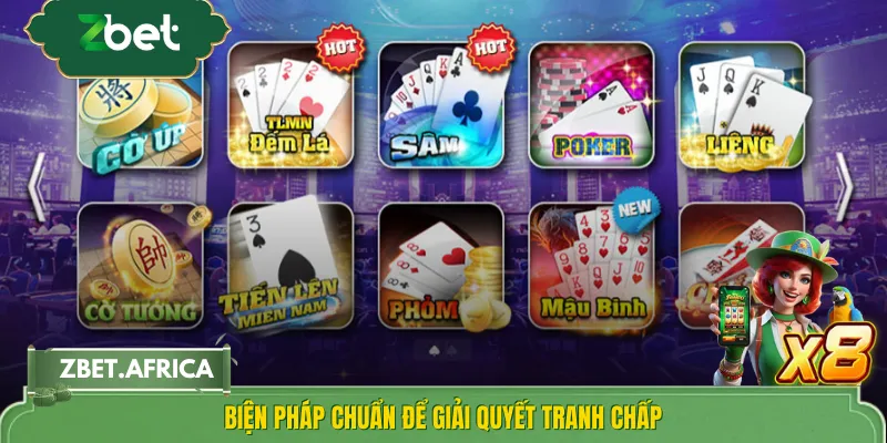 Biện pháp chuẩn để giải quyết tranh chấp