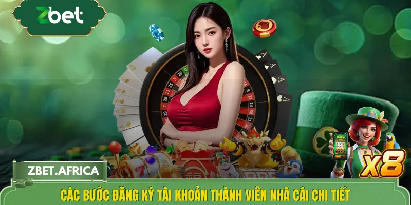 Các bước đăng ký tài khoản thành viên nhà cái chi tiết