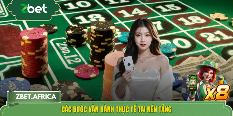 Các bước vận hành thực tế tại nền tảng