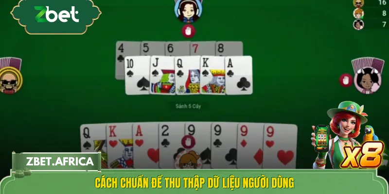 Cách chuẩn để thu thập dữ liệu người dùng