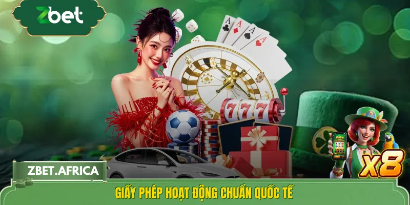 Giấy phép hoạt động chuẩn quốc tế