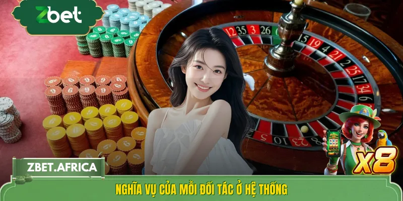 Nghĩa vụ của mỗi đối tác ở hệ thống